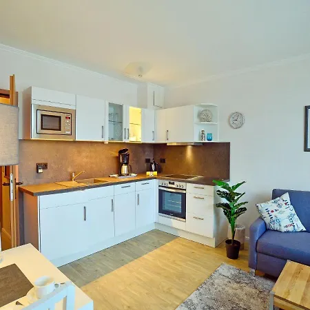 Apartmán Duenenpark - Komfortplus Mit 1 Schlafzimmer Und Balkon Im Dachgeschoss 126 *