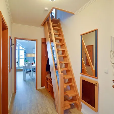 Duenenpark - Komfortplus Mit 1 Schlafzimmer Und Balkon Im Dachgeschoss 126 * 宾茨